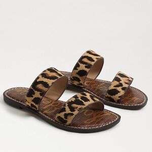 Sam Edelman animal print gala sandals